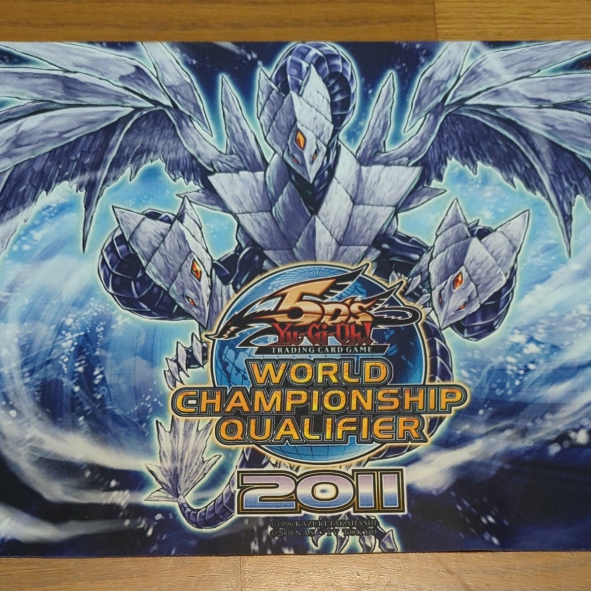 遊戯王 公式 プレイマット WCQ 氷結界の龍トリシューラ EU版｜Yahoo