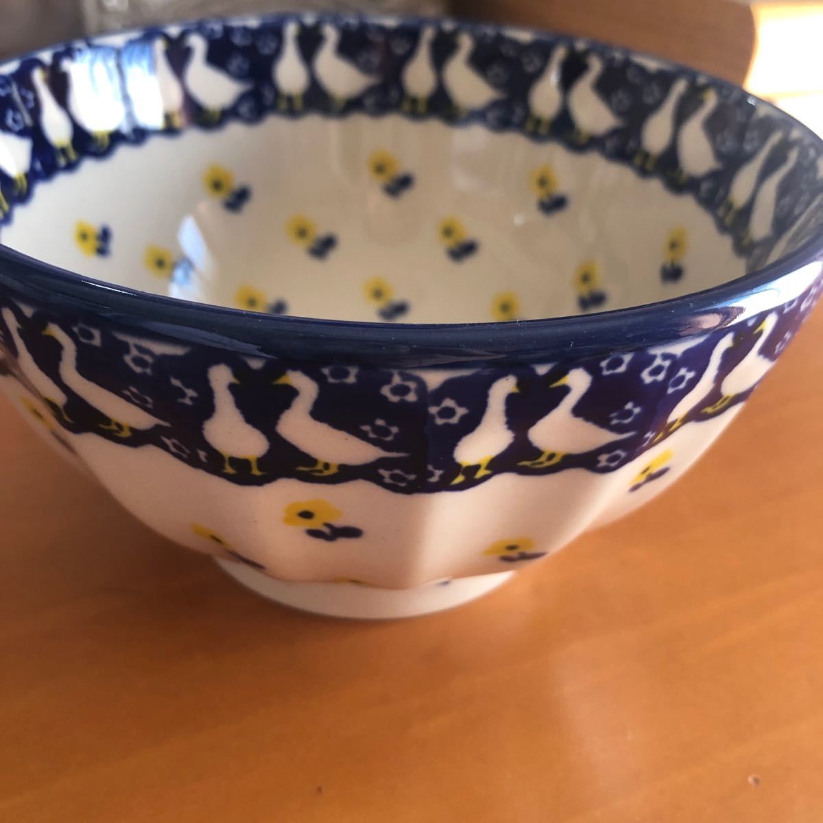 ポーリッシュポタリー アヒル柄 フリルボウル｜Yahoo!フリマ（旧PayPay