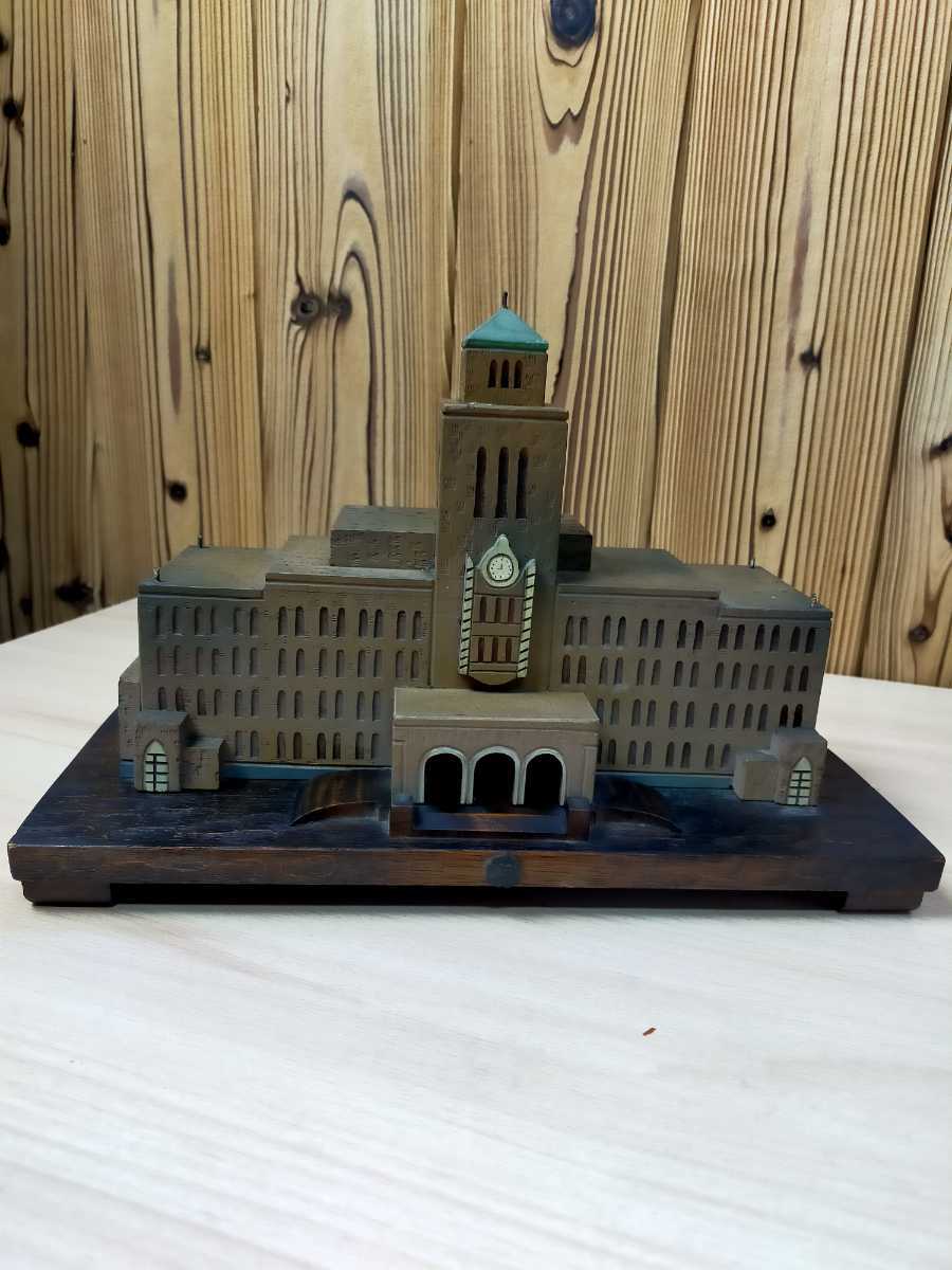 Yahoo!オークション - レトロ 北海道大学 卒業記念 校舎型 オルゴール