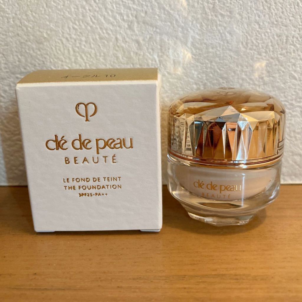 クレドポーボーテ ル フォンドゥタンn オークル10 ファンデーション 3g
