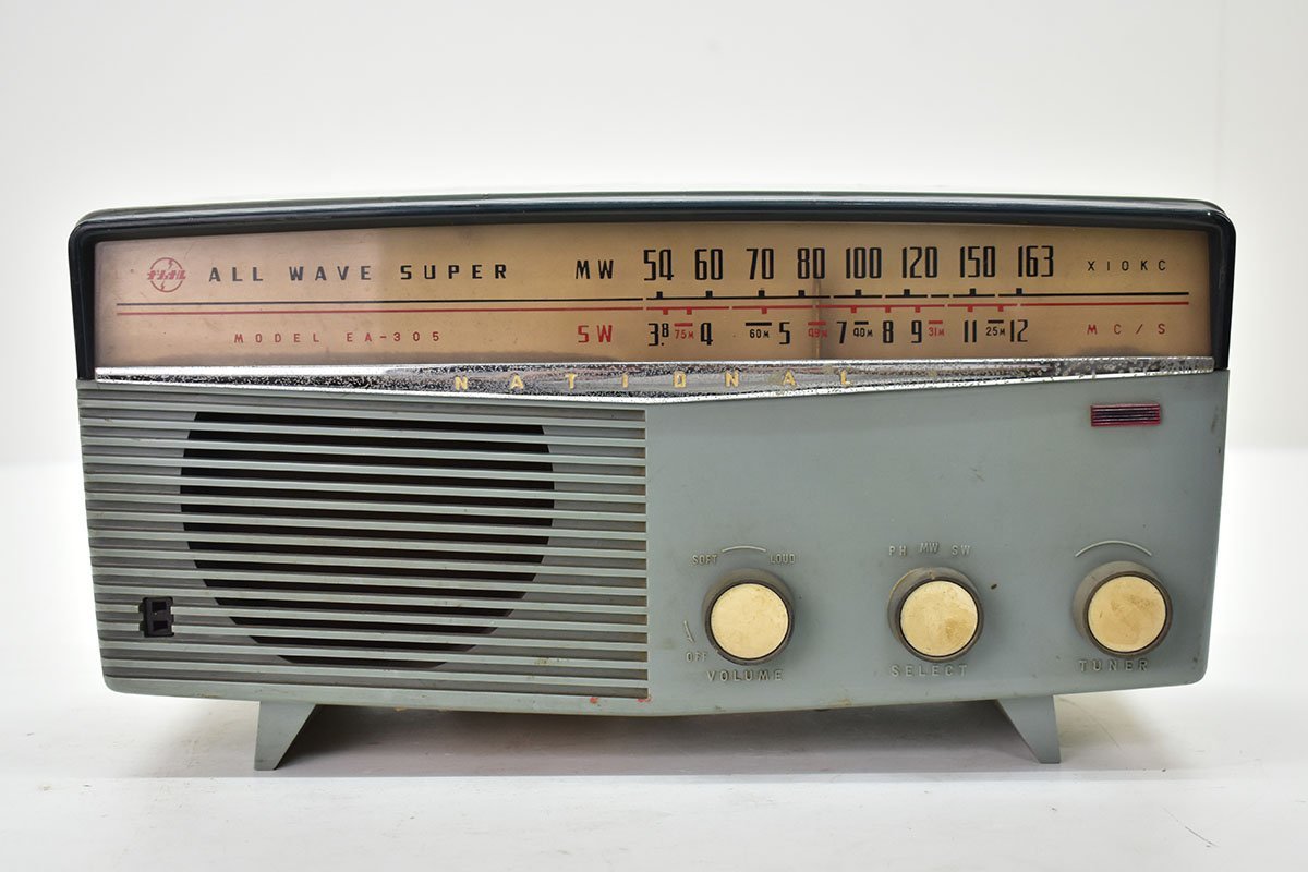 Yahoo!オークション - National EA-305 真空管ラジオ[ナショナル][ALL
