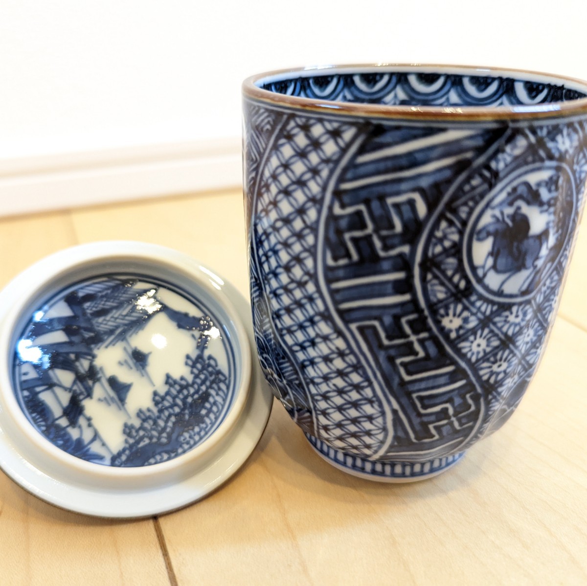 京焼清水焼 山本壹楽 蓋付祥瑞湯呑｜Yahoo!フリマ（旧PayPayフリマ）