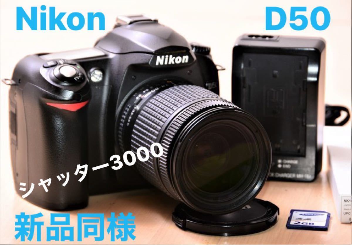 Nikon D50 ニコンCCD名機 極上品 特別レンズセット 写真が上手くなる