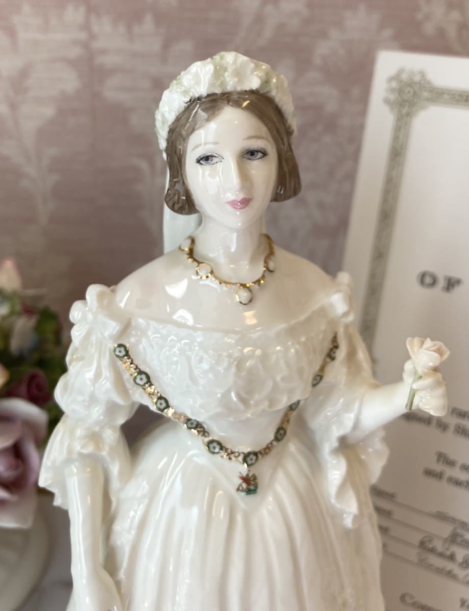 送料込〉〈限定品〉コールポート ヴィクトリア女王 ロイヤル フィギュ