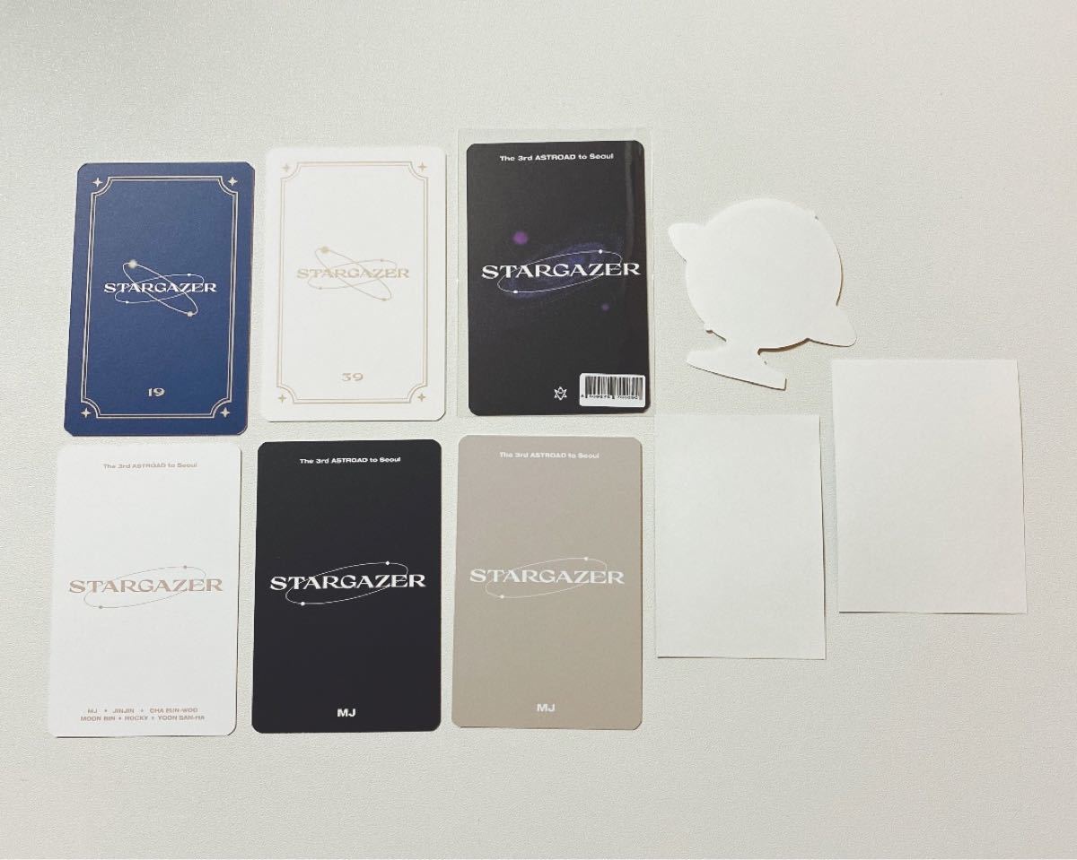 ASTRO MJセット STARGAZER ソウルコン MD トレカ＆シール｜Yahoo