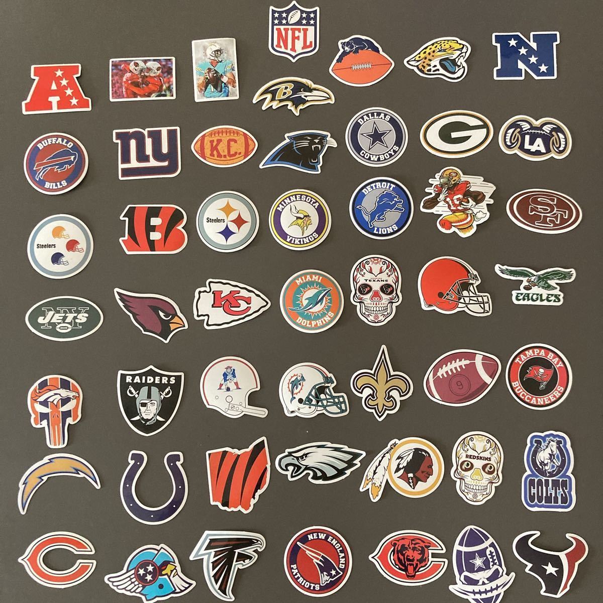 50枚】NFLチーム ステッカーセット 全32チーム ロゴ｜Yahoo!フリマ（旧