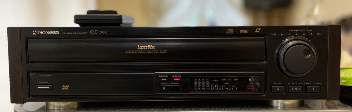 パイオニア PIONEER CD/CDV/LDプレイヤー レーザーディスク CLD-500 美