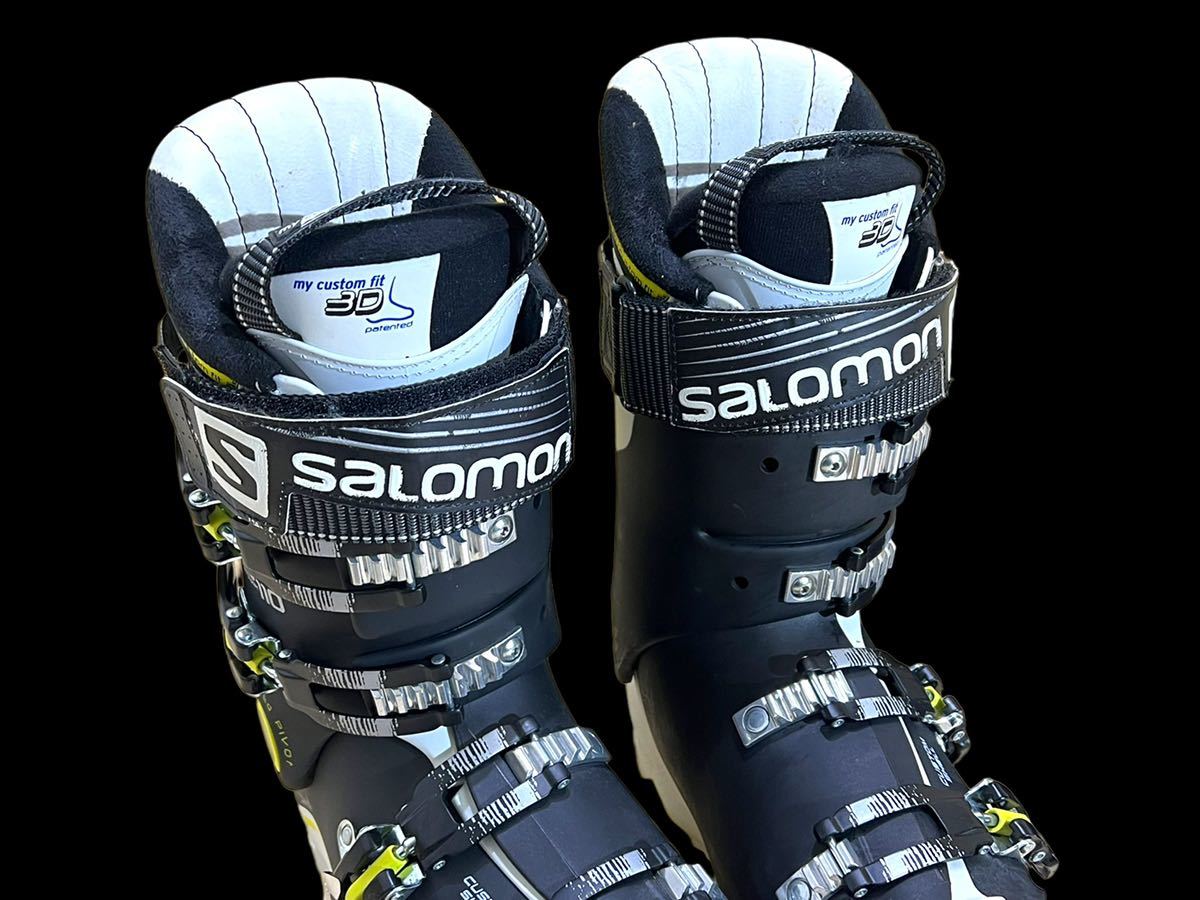 Yahoo!オークション - SALOMON サロモンスキーブーツ my custom fit 3D