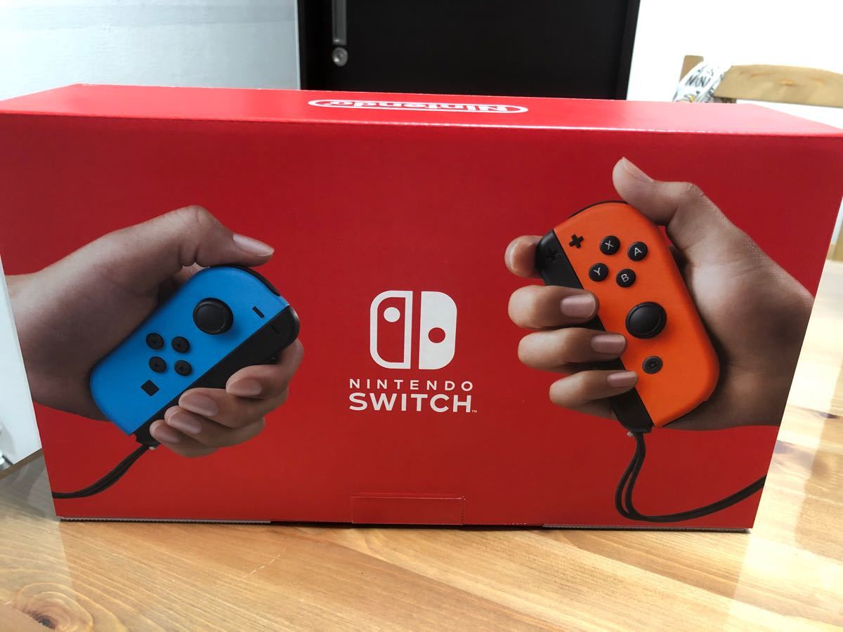 Nintendo Switch 本体 新品未使用バッテリー強化版 ネオンブルー