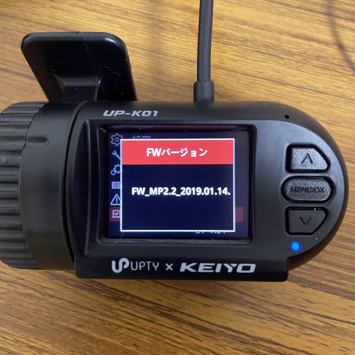 良品 【最新Ver 更新済】ケイヨー UP-K01 ドライブレコーダー アプティ