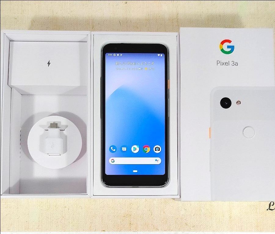 Google Pixel3a 美品 SIMフリー クリアリーホワイト｜Yahoo!フリマ（旧