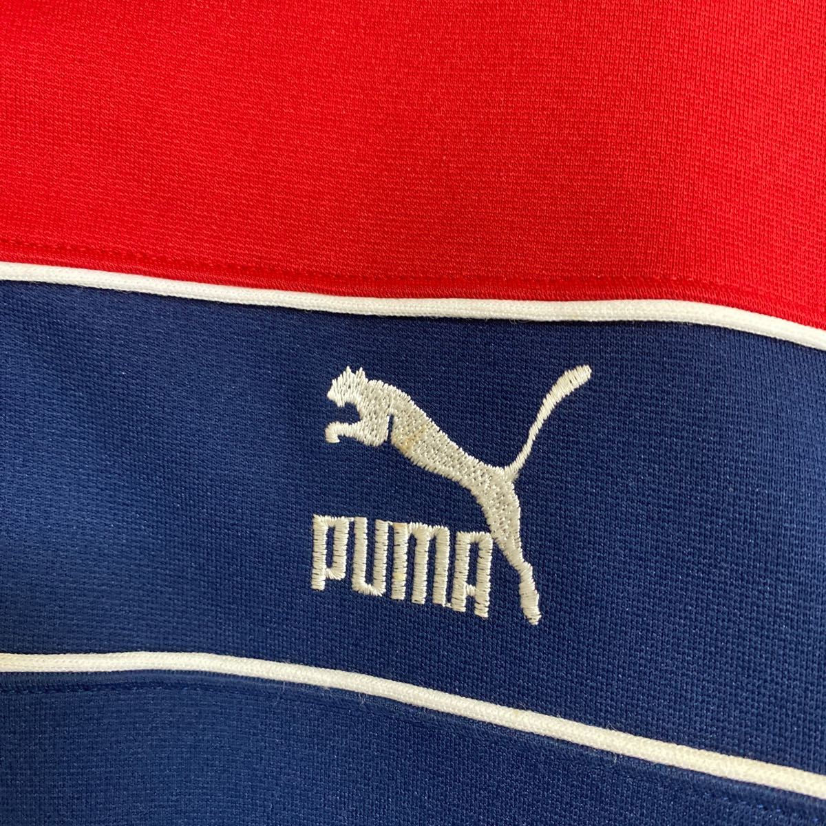 美品】80s 90s PUMA 緑タグ 刺繍 ヒットユニオン ジャージ 日本製
