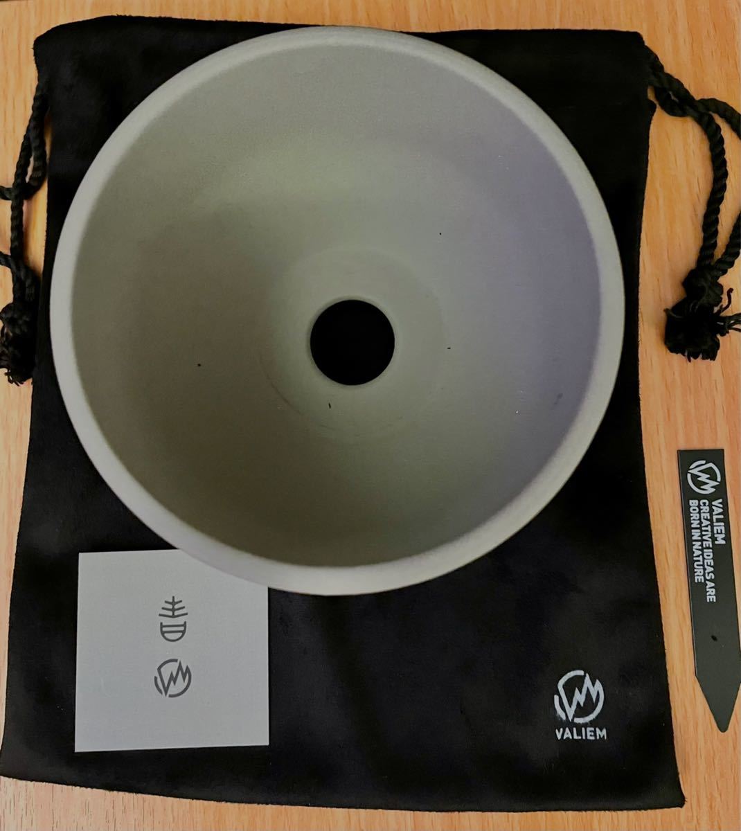 VALIEM × aobouzu MONSTER MOUTH BOWL GREY Mサイズ バリエム 青坊主