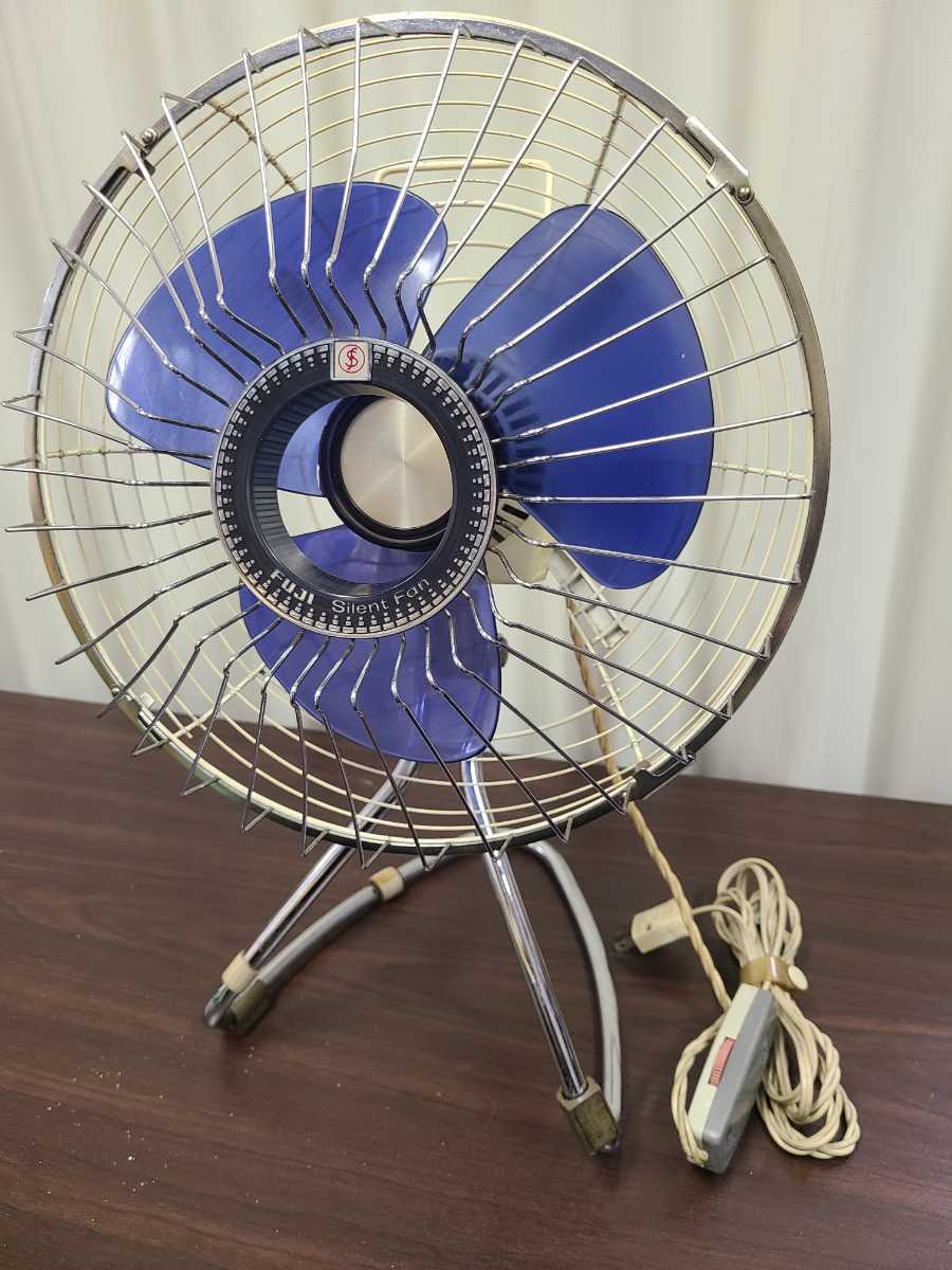 富士電機 サイレントファン 扇風機 昭和レトロ 【公式通販】