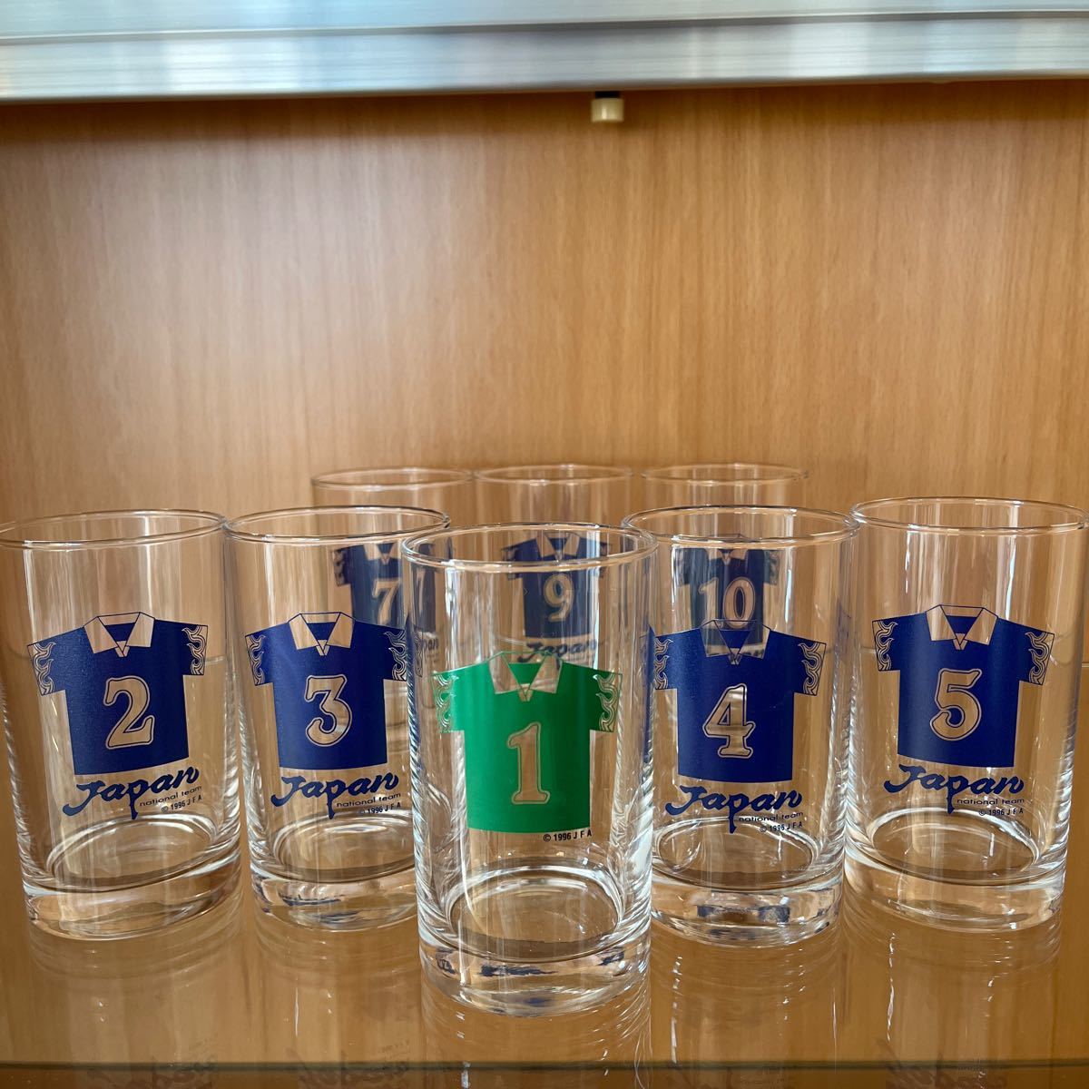 KIRIN サッカー日本代表チームオリジナルグラス 8個セット｜Yahoo