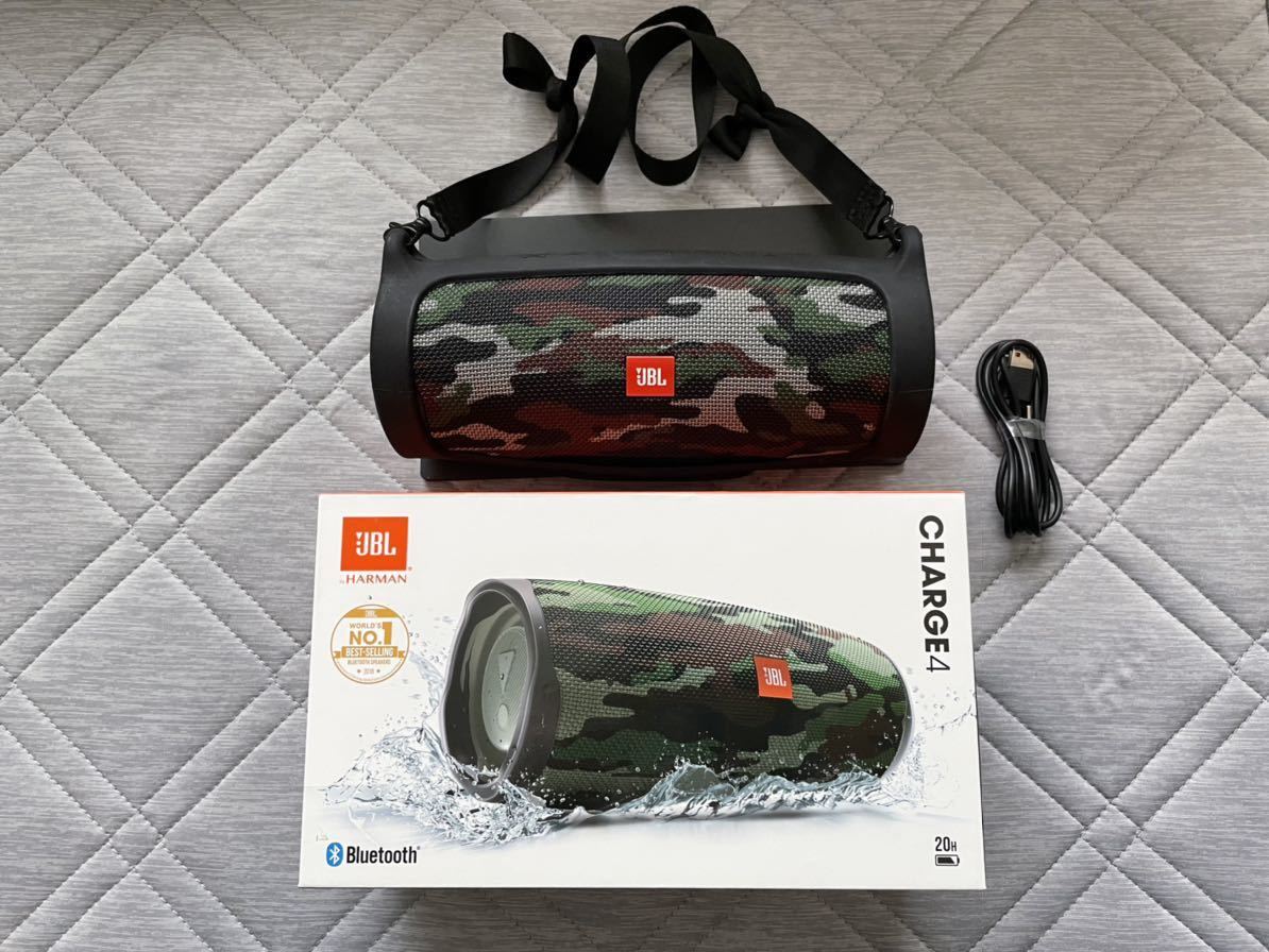 JBL Charge 4 迷彩スピーカー 中古 JBL CHARGE4 ポータブルBluetooth