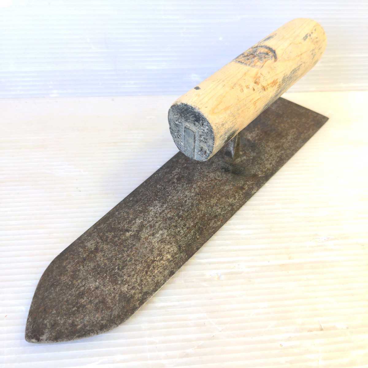 Yahoo!オークション - 紅コウモリ 鏝 左官鏝 公森 兵丹力 ヒョウタンカ