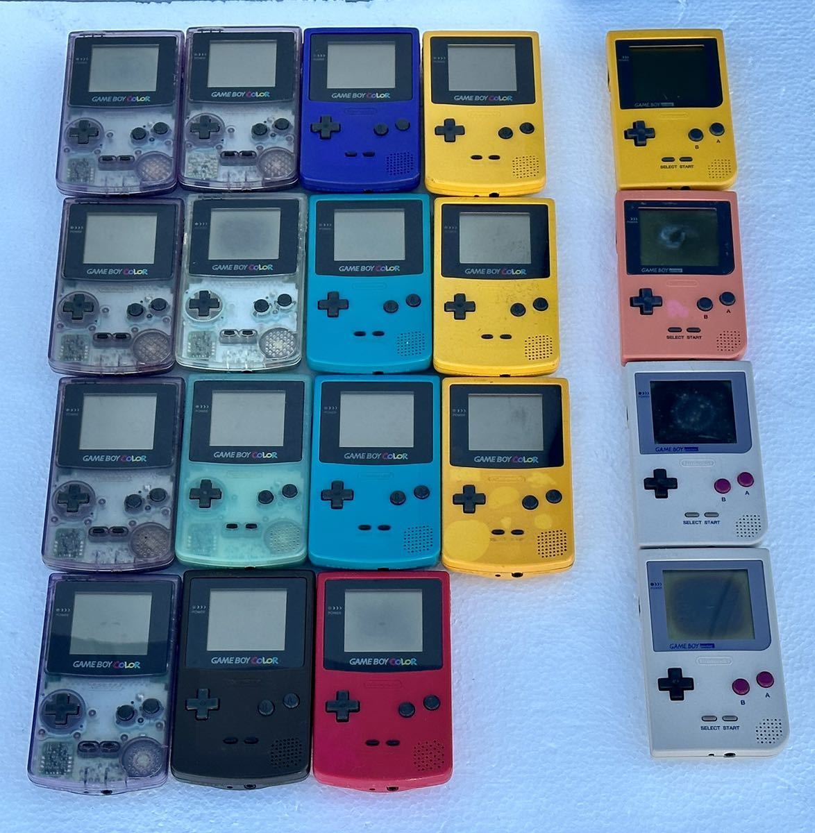 Yahoo!オークション - Nintendo ゲームボーイカラー ゲームボーイポケ