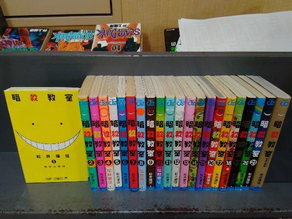 Yahoo!オークション - 暗殺教室 21巻完結 + キャラクターブック 全22冊