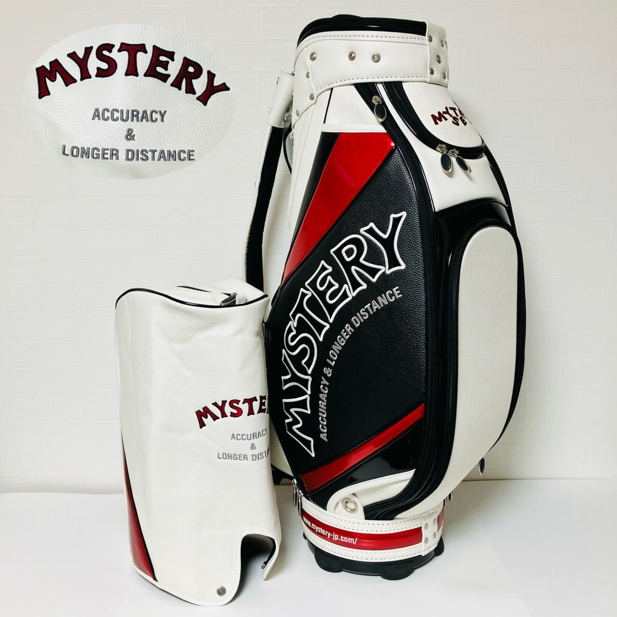 状態良好MYSTERY ミステリーゴルフ キャディバッグ 9 0型 5分割 47