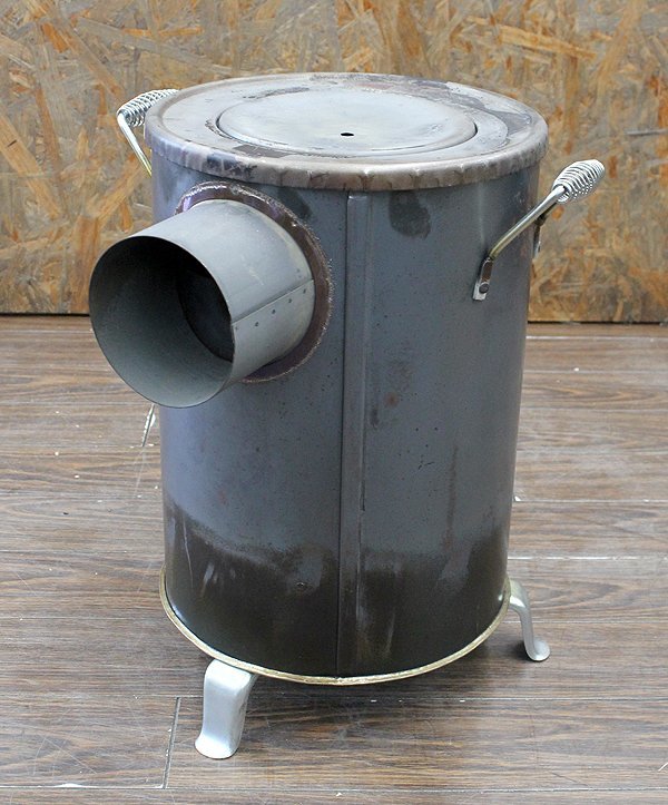 Yahoo!オークション - メーカー不詳ルンペンストーブ 薪ストーブ 暖か