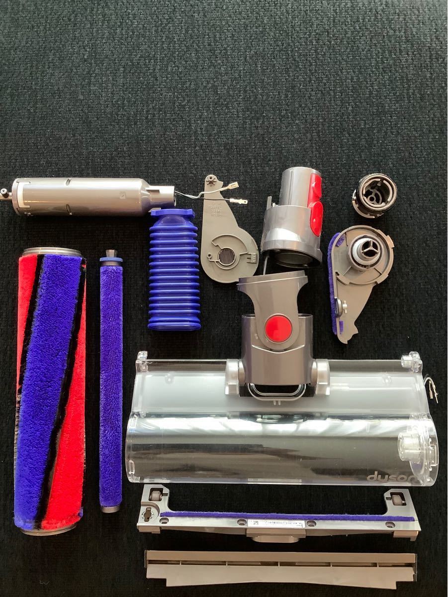 分解洗浄/動作確認済 ダイソンV8 V7用ソフトローラークリーナーヘッド