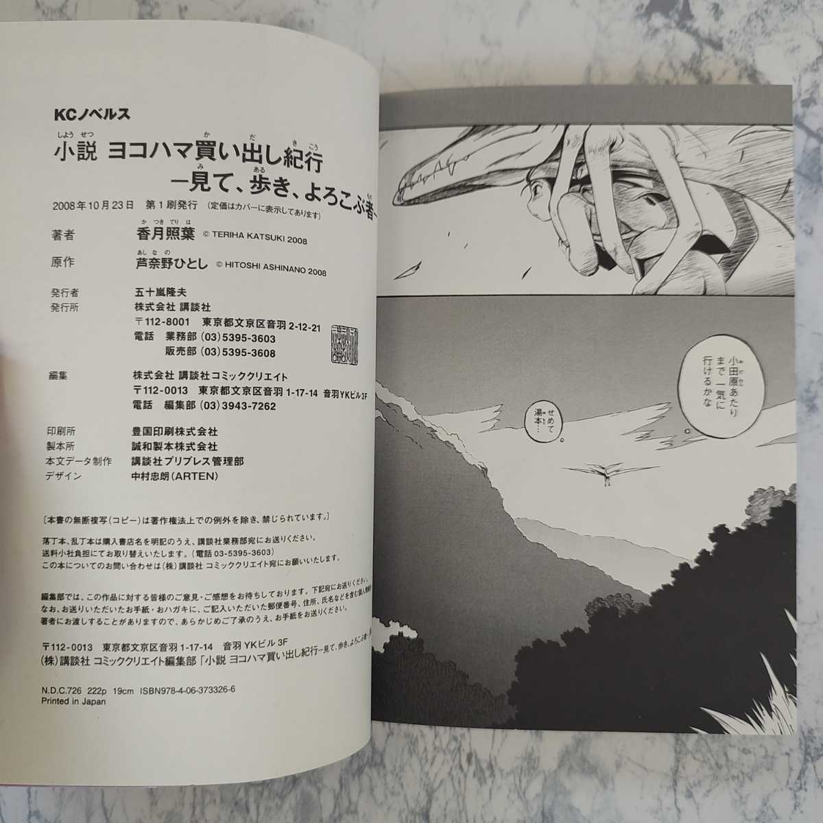 帯付き】 小説 ヨコハマ買い出し紀行 見て 歩き よろこぶ者 芦奈野