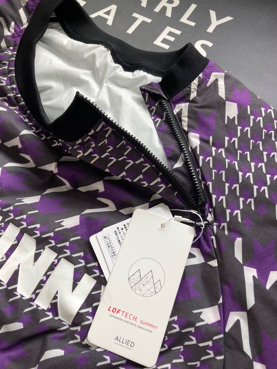 新品 パーリーゲイツ ジャックバニー 袋織り 中綿ブルゾン スニード