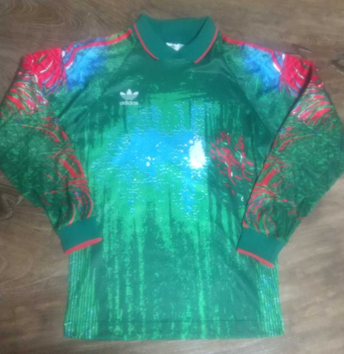adidas アディダス 1993年 清水商業 型 ゴールキーパーシャツ MADE IN