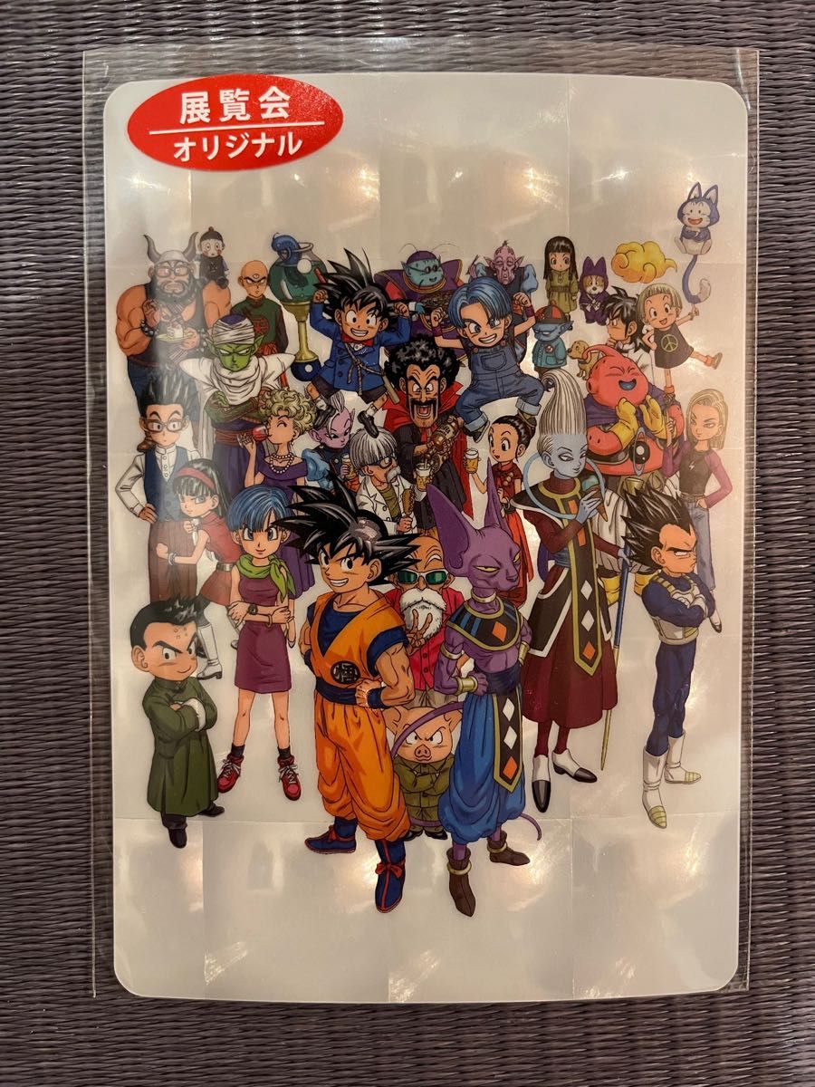 超2013 ドラゴンボール展 限定 鳥山明 描き下ろし柄 ホロカード ポスト
