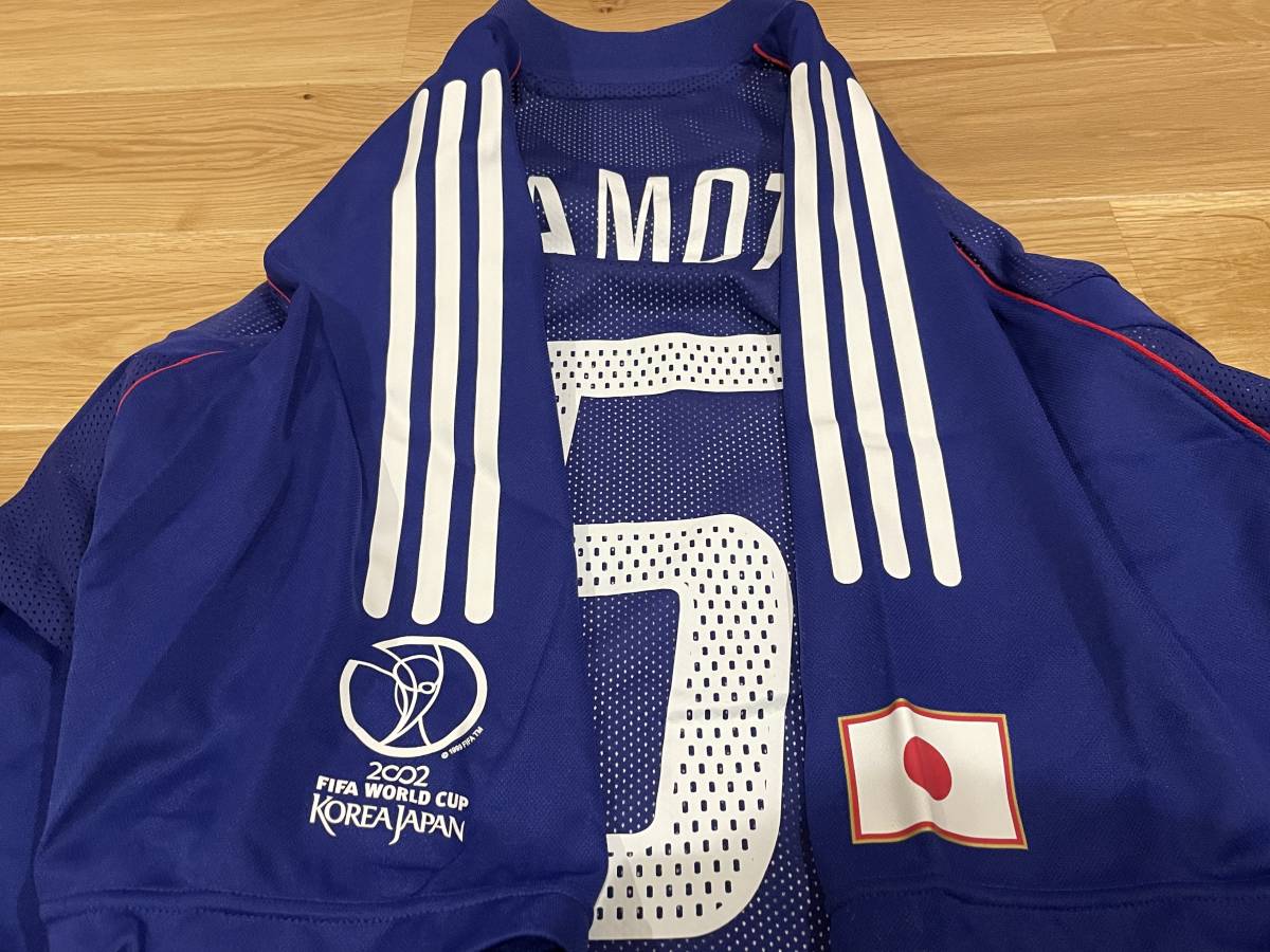 02日韓ワールドカップ日本代表 稲本潤一 ロシア戦オーセンティック