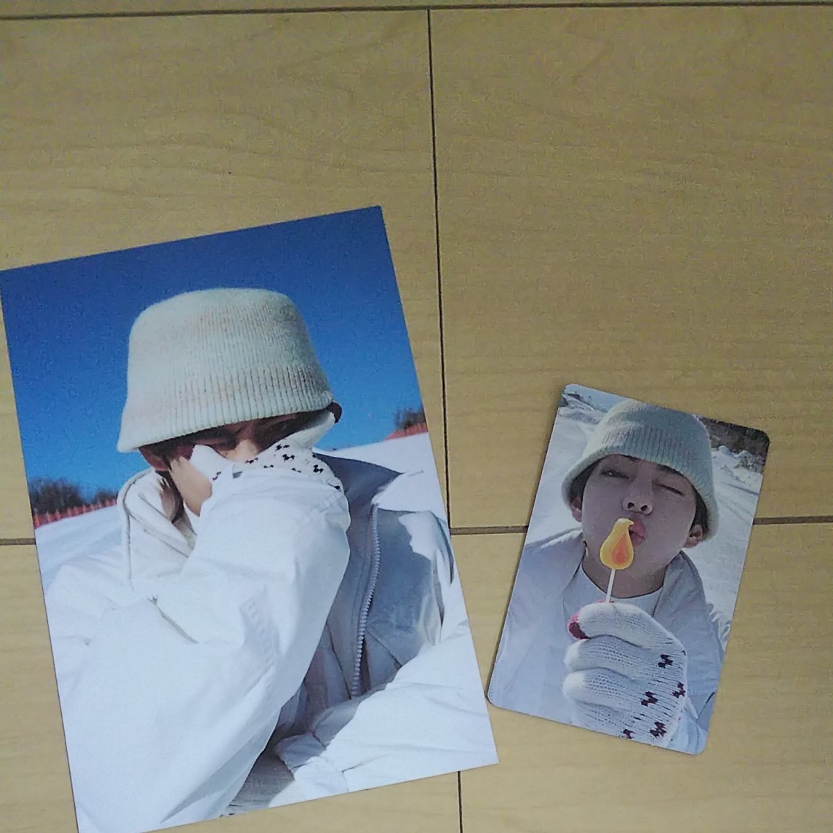 BTS ウィンパケ Winter package 2021 ランダムトレカ テテ V 公式