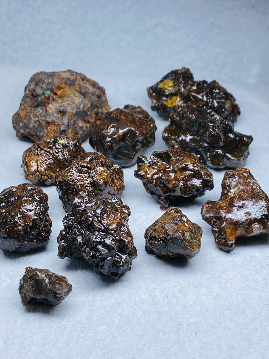 パラサイト隕石 原石 542g セリコ隕石 隕石 石鉄隕石 メテオライト