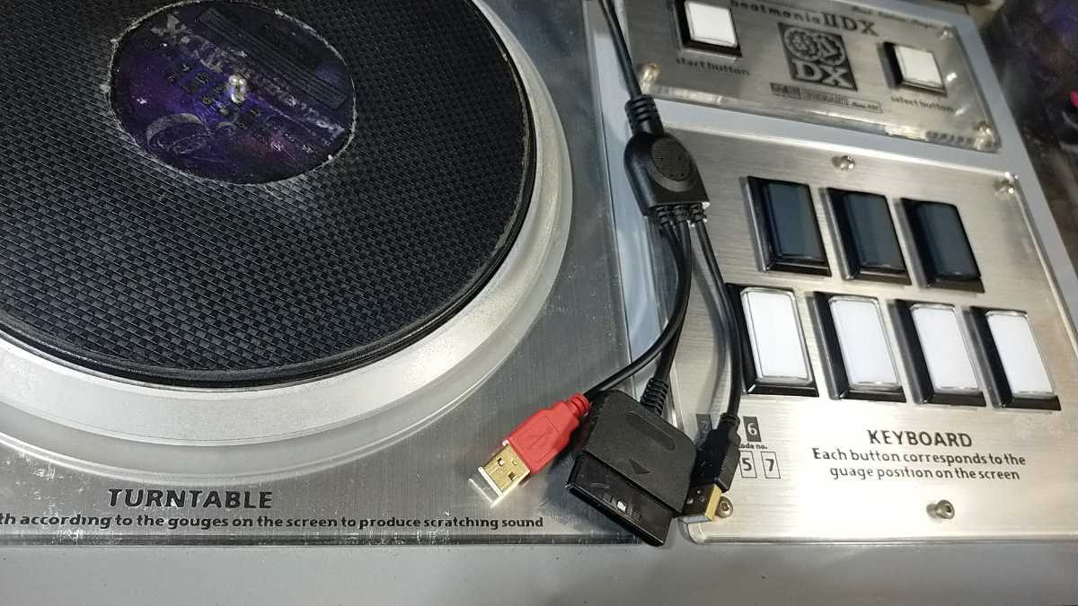 ビートマニア DAO RES コントローラー EMPシート 三和ボタン 新基板