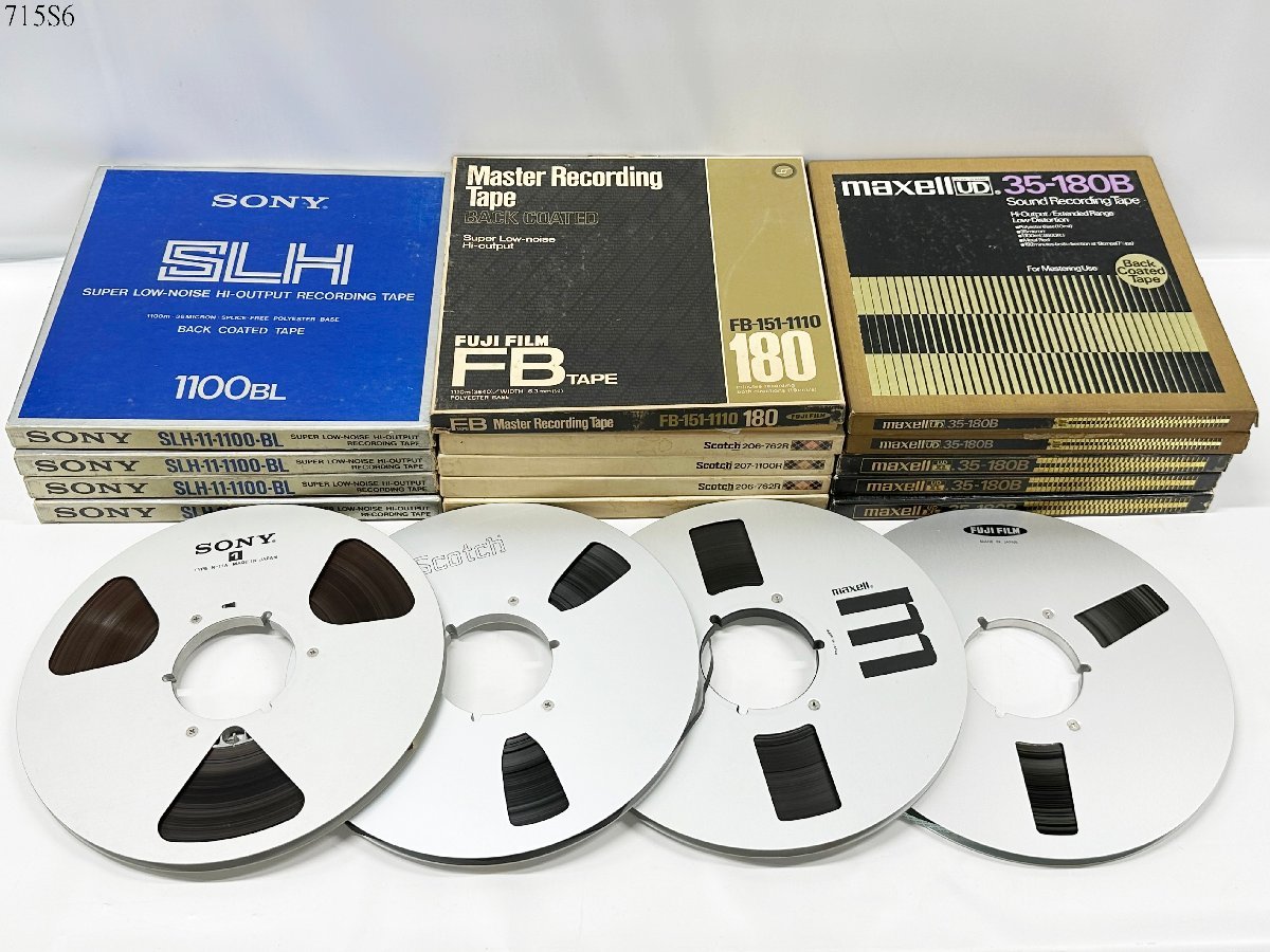 Yahoo!オークション - オープンリールテープ maxell 35-180B/SONY SLH