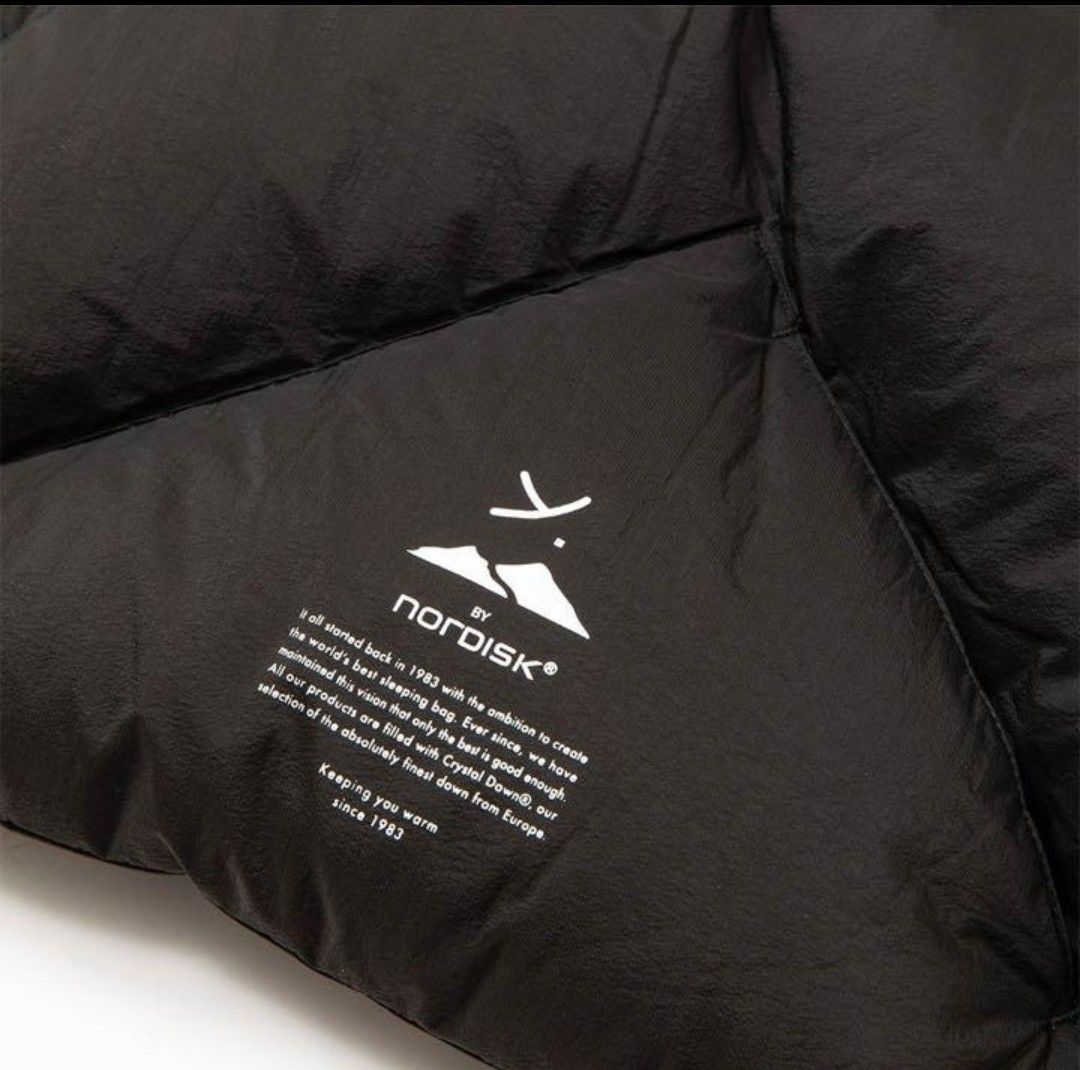 新品 ワイドット バイ ノルディスク 暖か ライト ダウン ハーフ