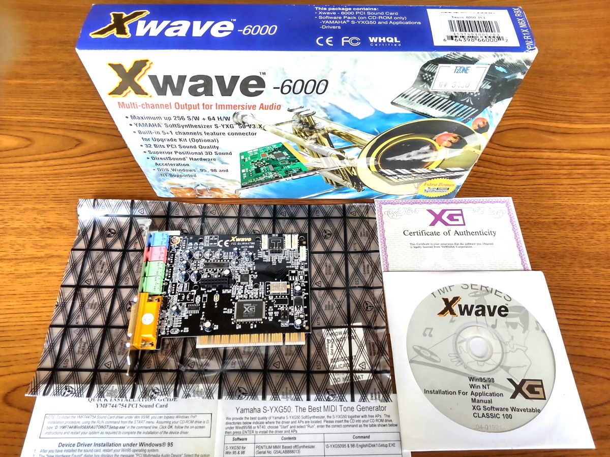 Yahoo!オークション - Labway サウンドカード Xwave 6000 （YAMAHA YMF