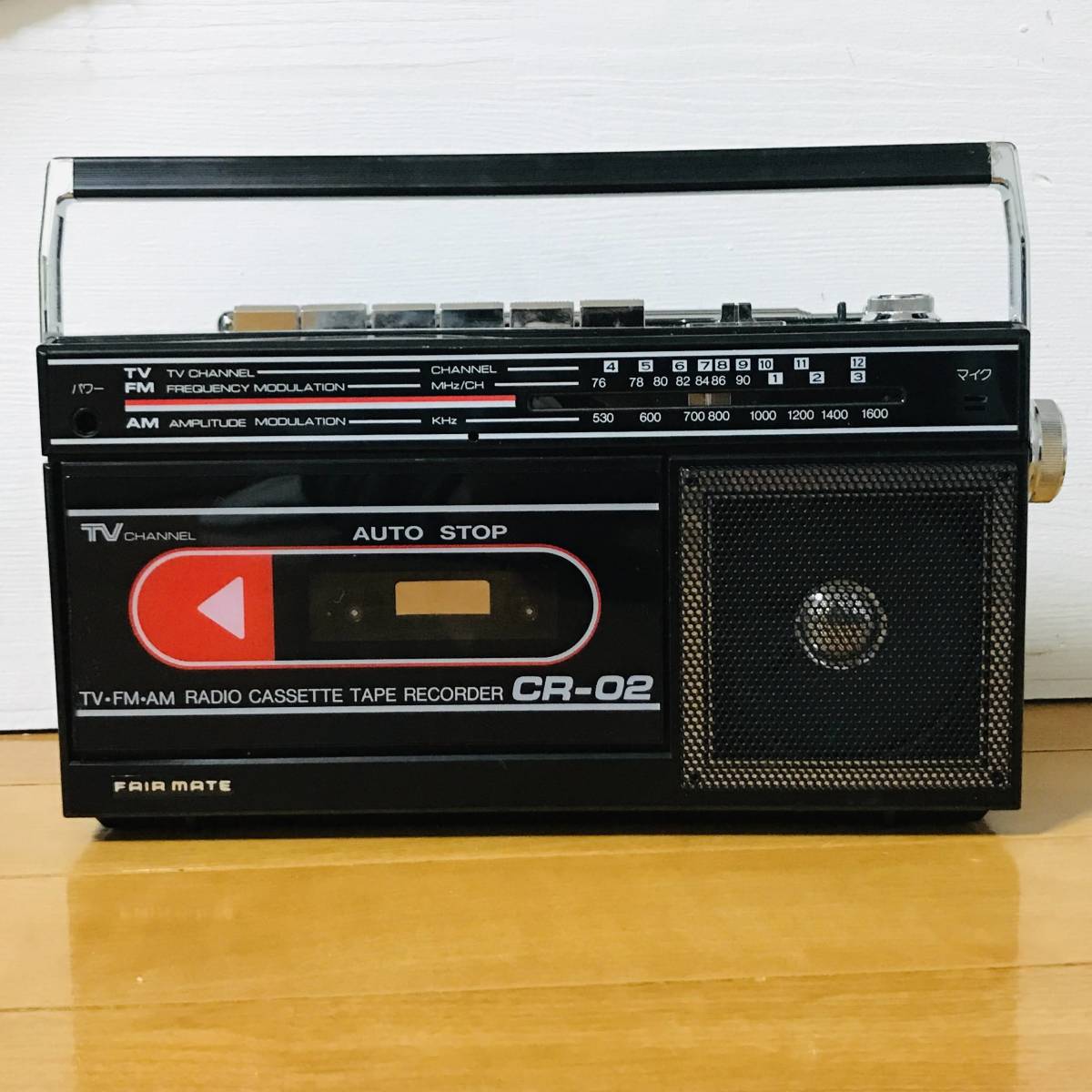 送料無料 匿名配送 FAIR MATE フェアメイト ラジカセ CR-02｜Yahoo