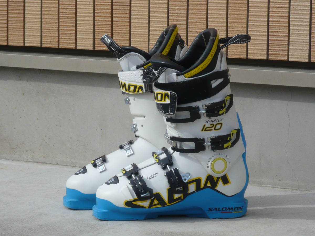 Yahoo!オークション - 3 即決 SALOMON/サロモン スキーブーツ X-MAX120