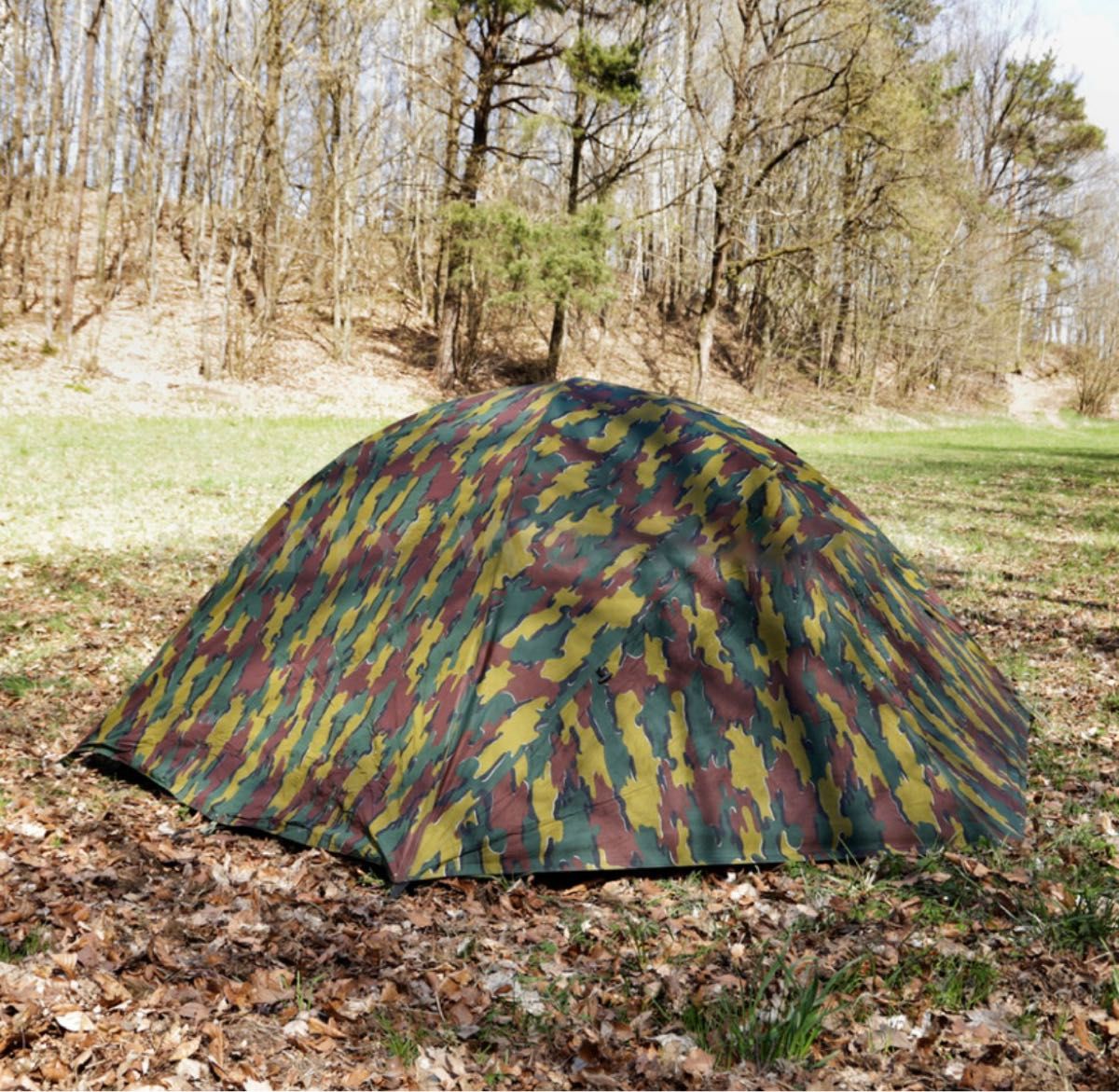 希少 ベルギー軍幕 美品 ベルギー軍 テント」軍幕 ブッシュクラフト