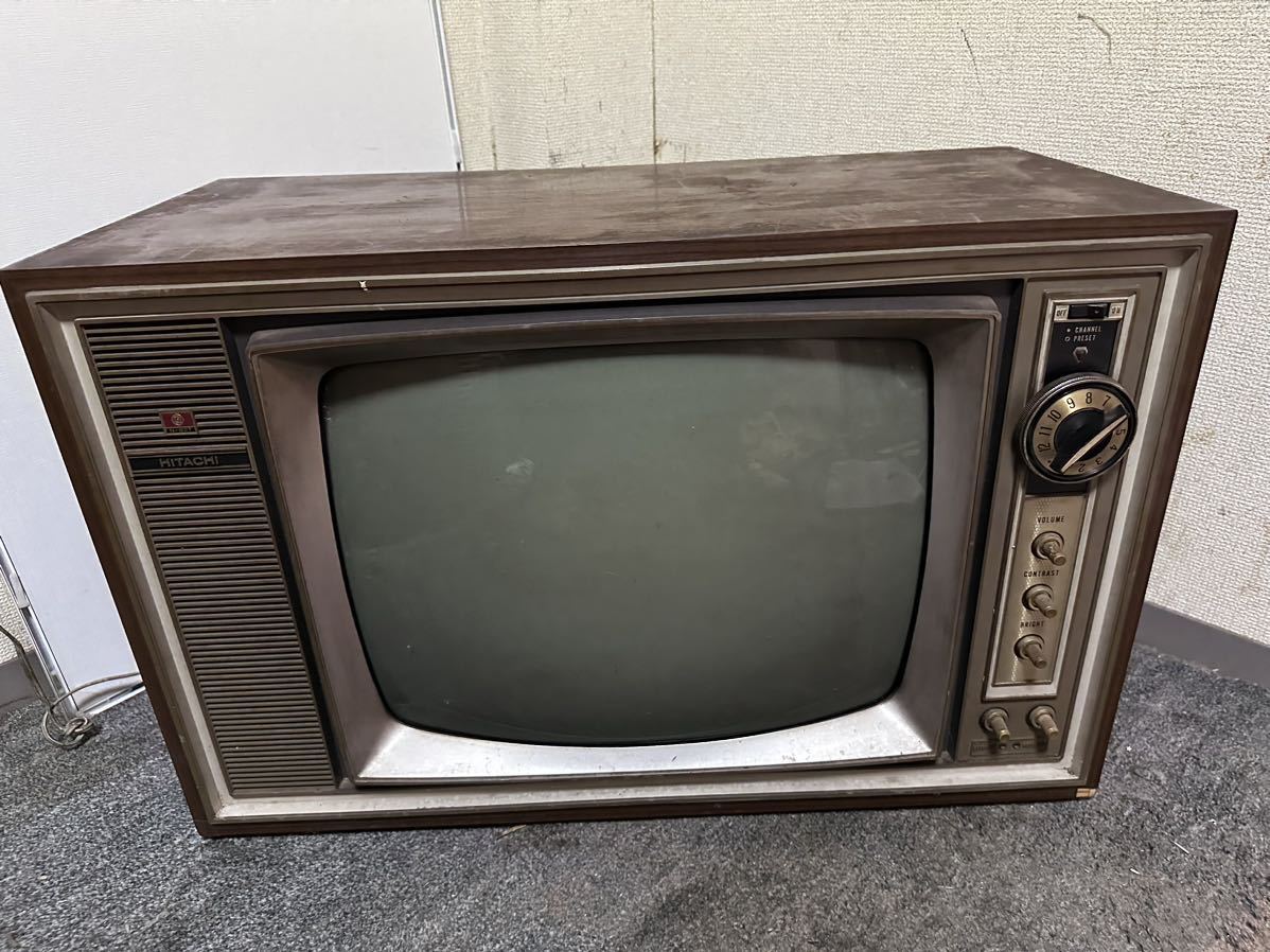 Yahoo!オークション - 通電OK 昭和レトロ 東芝 ブラウン管テレビ アン