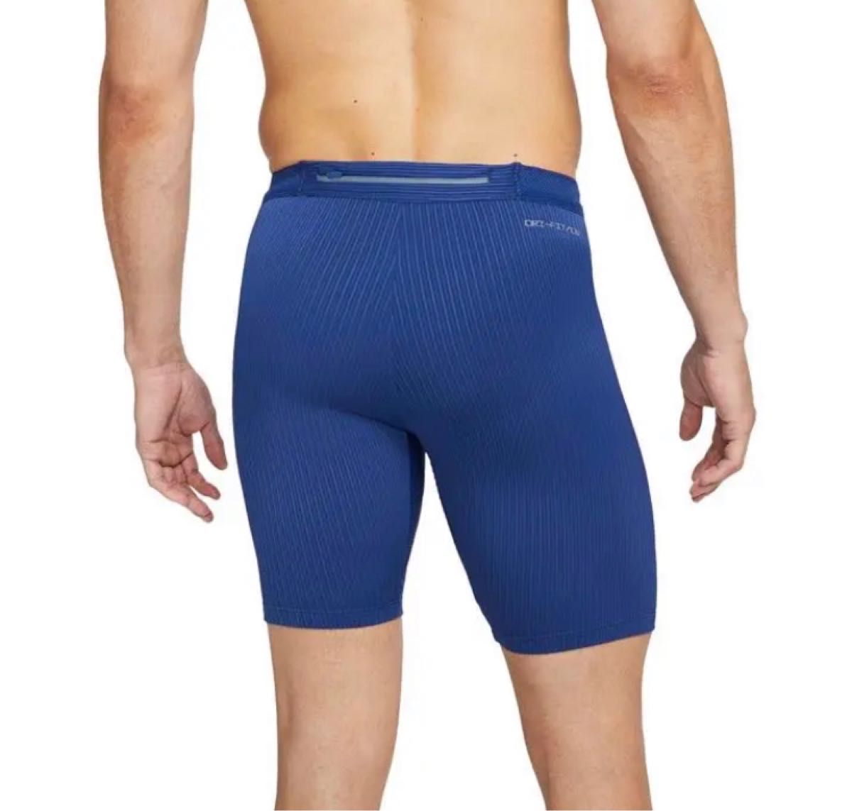 未使用】NIKE AEROSWIFT ハーフタイツ ブルー US S ナイキ エアロ