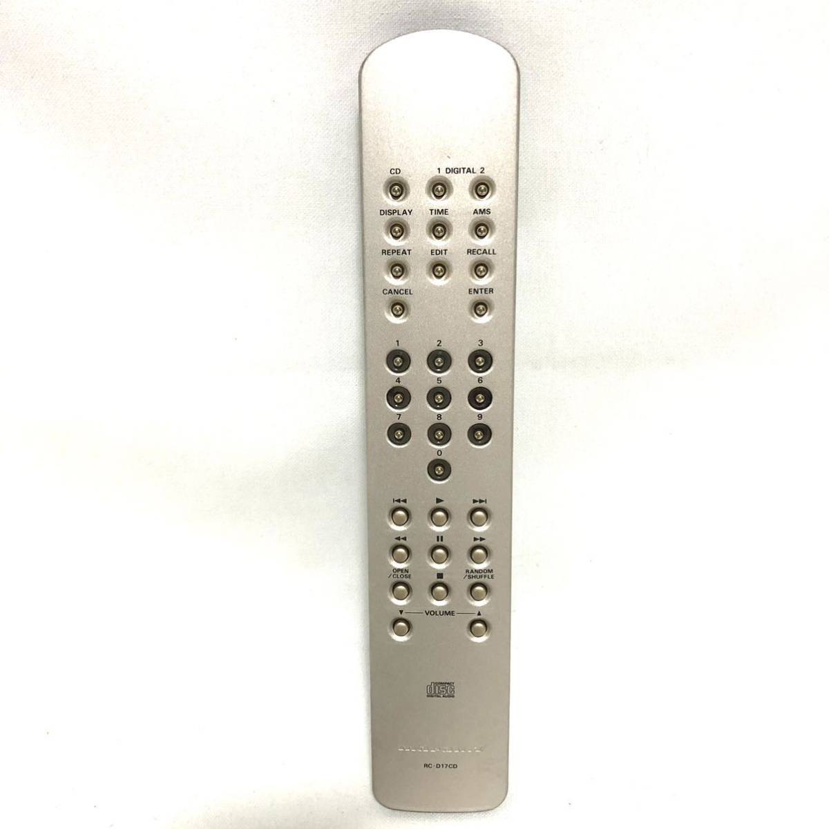 Marantz マランツ CDプレーヤー 用純正リモコン RC-D17CD CD-17A CD