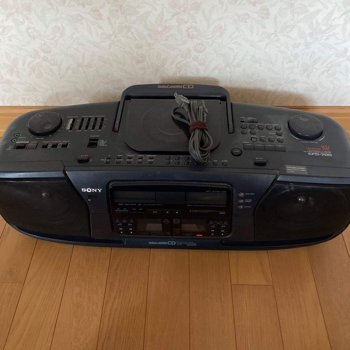 ドデカホーン(sony CFD-700) 取扱説明書あり (ジャンク品)｜Yahoo