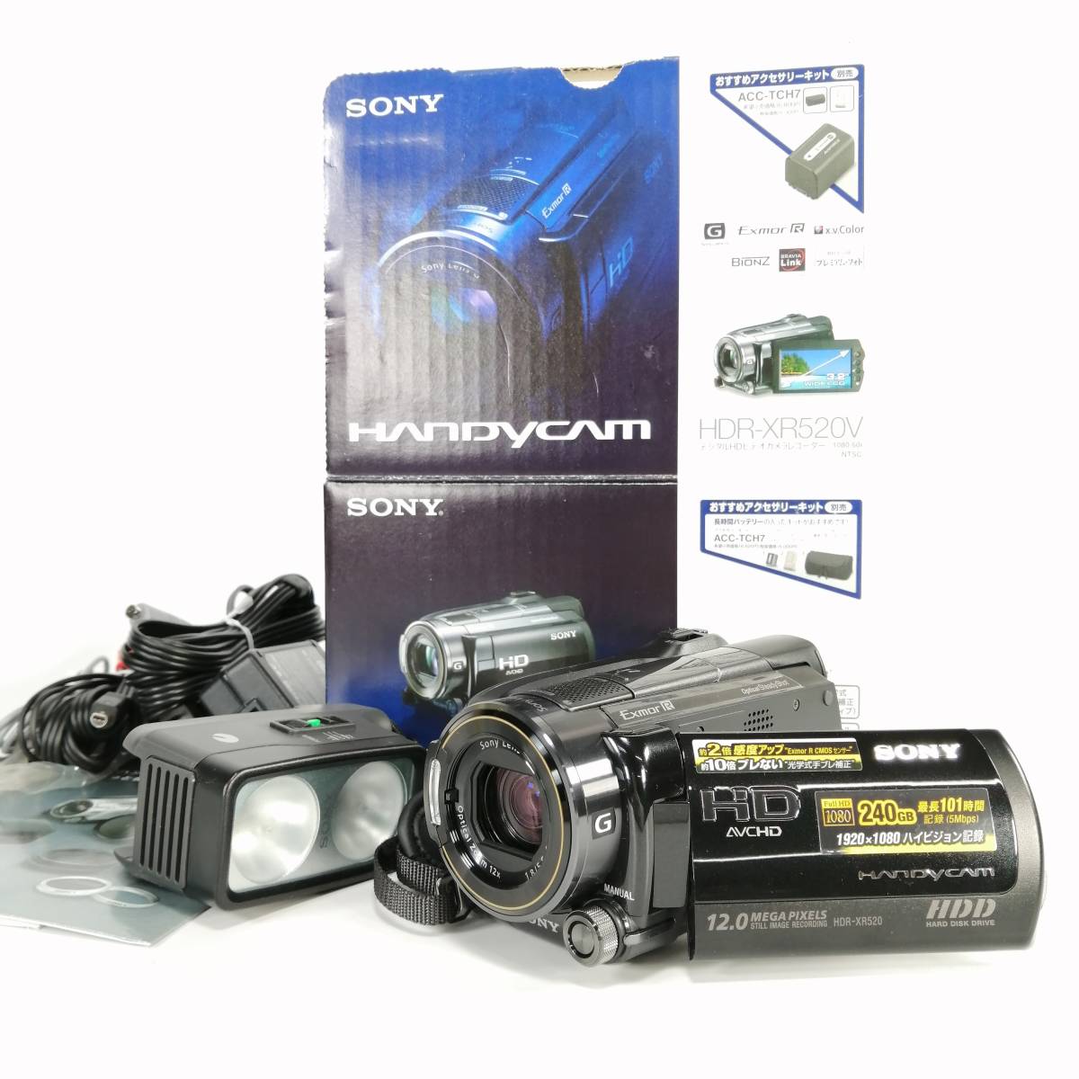 Yahoo!オークション - SONY HDR-XR520V Handycam ハンディカム デジタ