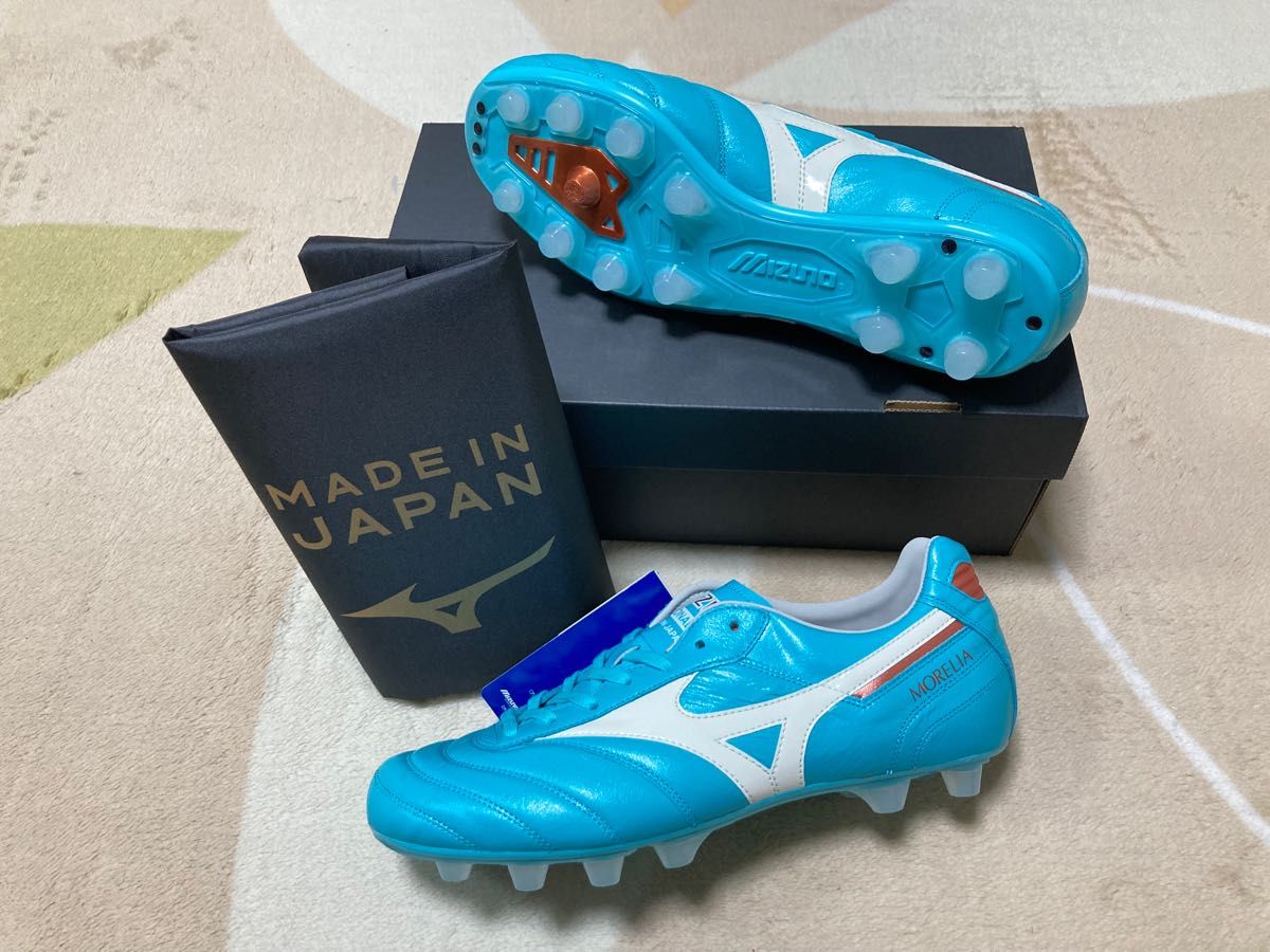 新品 ミズノ モレリア2 ジャパンAZURE BLUE 26 5cm 即日発送｜Yahoo