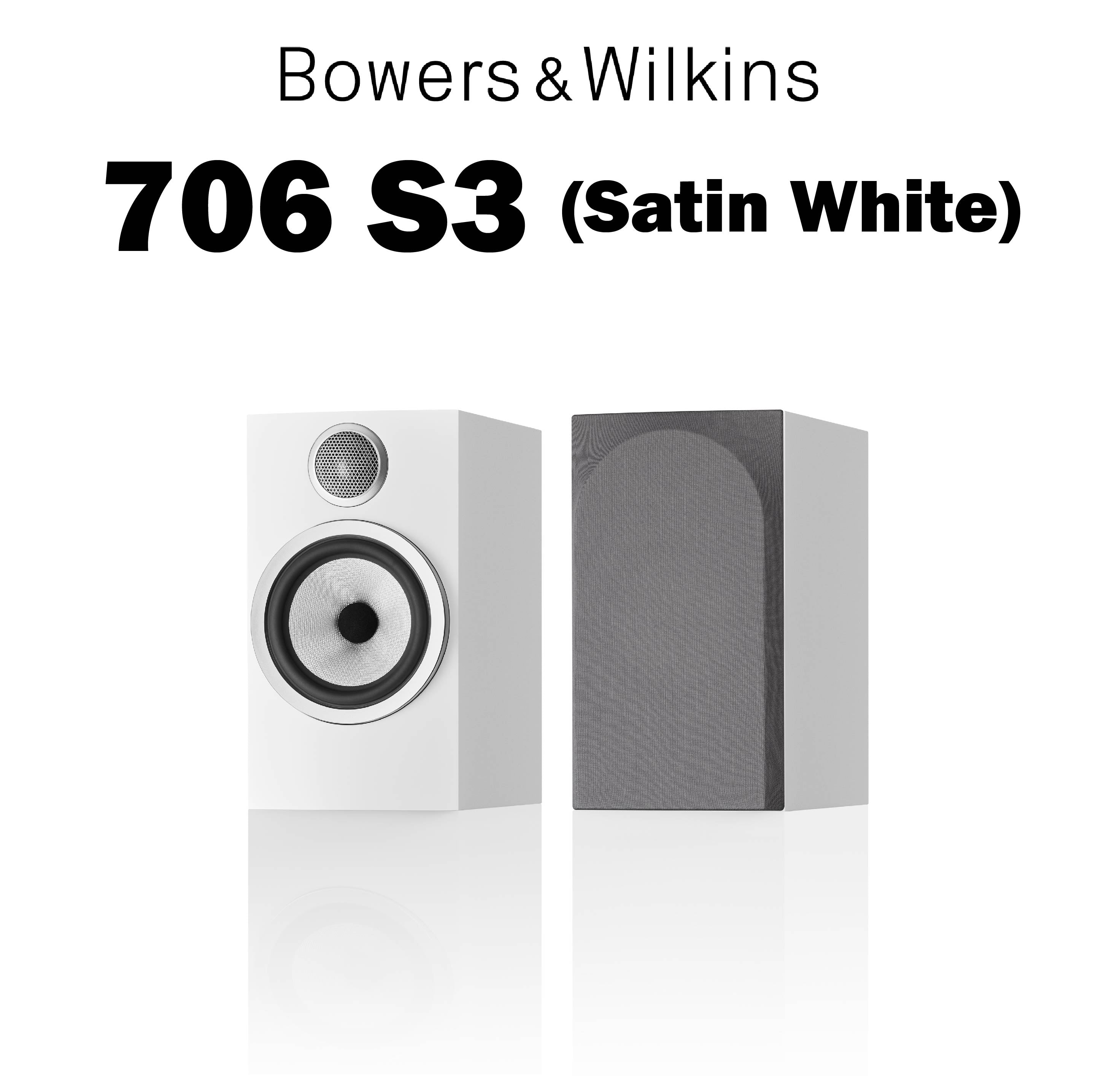 Bowers & Wilkins 706 S3 （ペア） ブックシェルフスピーカー – CORE