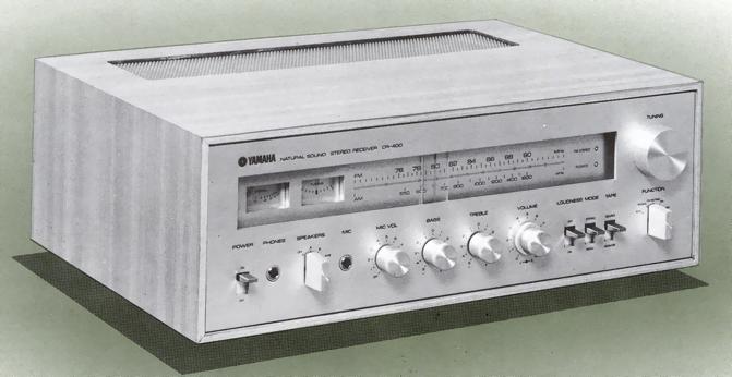 Yamaha CR 400 specifications Yamaha