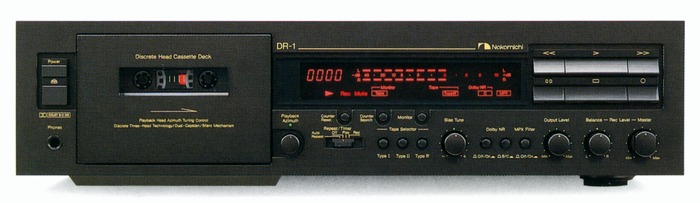 Nakamichi DR-1の仕様 ナカミチ