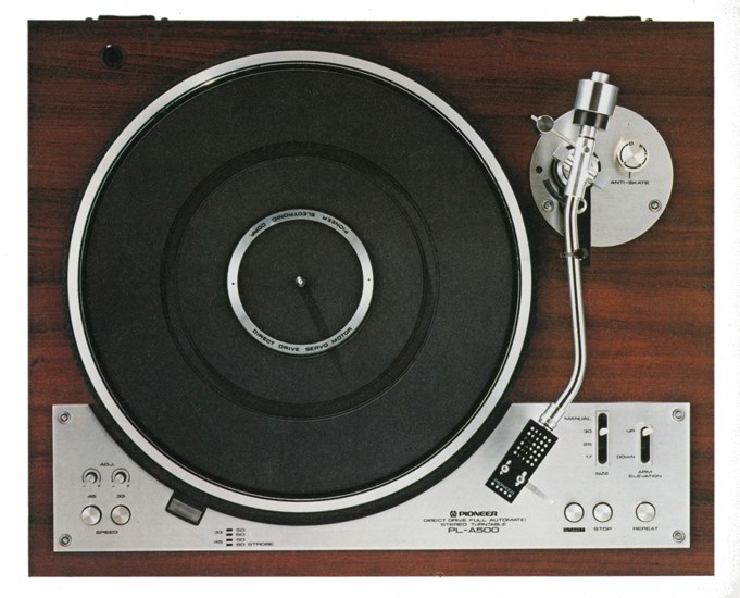 Pioneer PL-A500の仕様 パイオニア